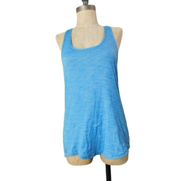 Lululemon Size S Small Vented Back Heather Knit Active Sporty Tank Style Top - Picture 1 of 3